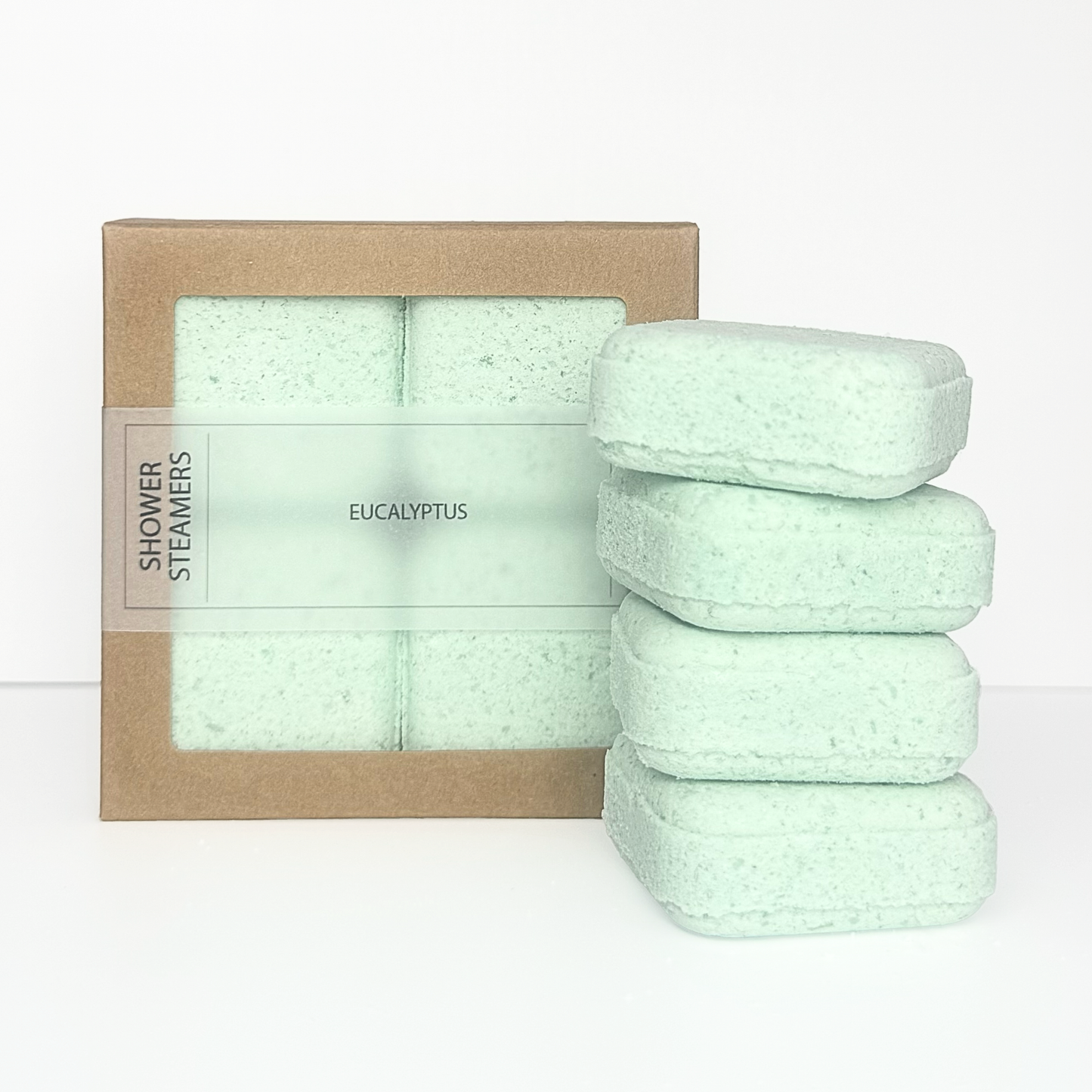 Natural Shower Steamers | Gift Pack 4PCS | Eucalyptus | 240g