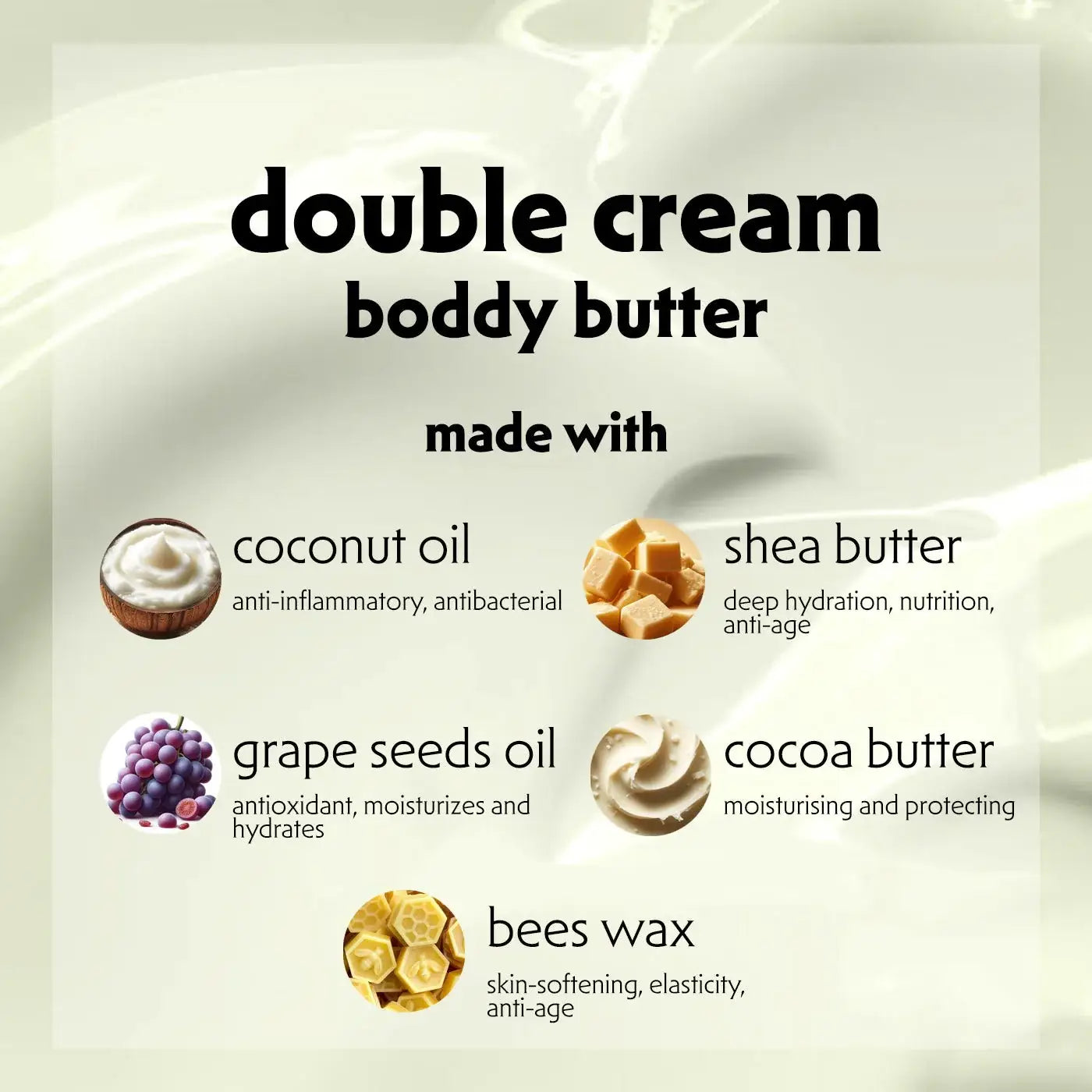 BODY BUTTER DOUBLE CREAM 150ML