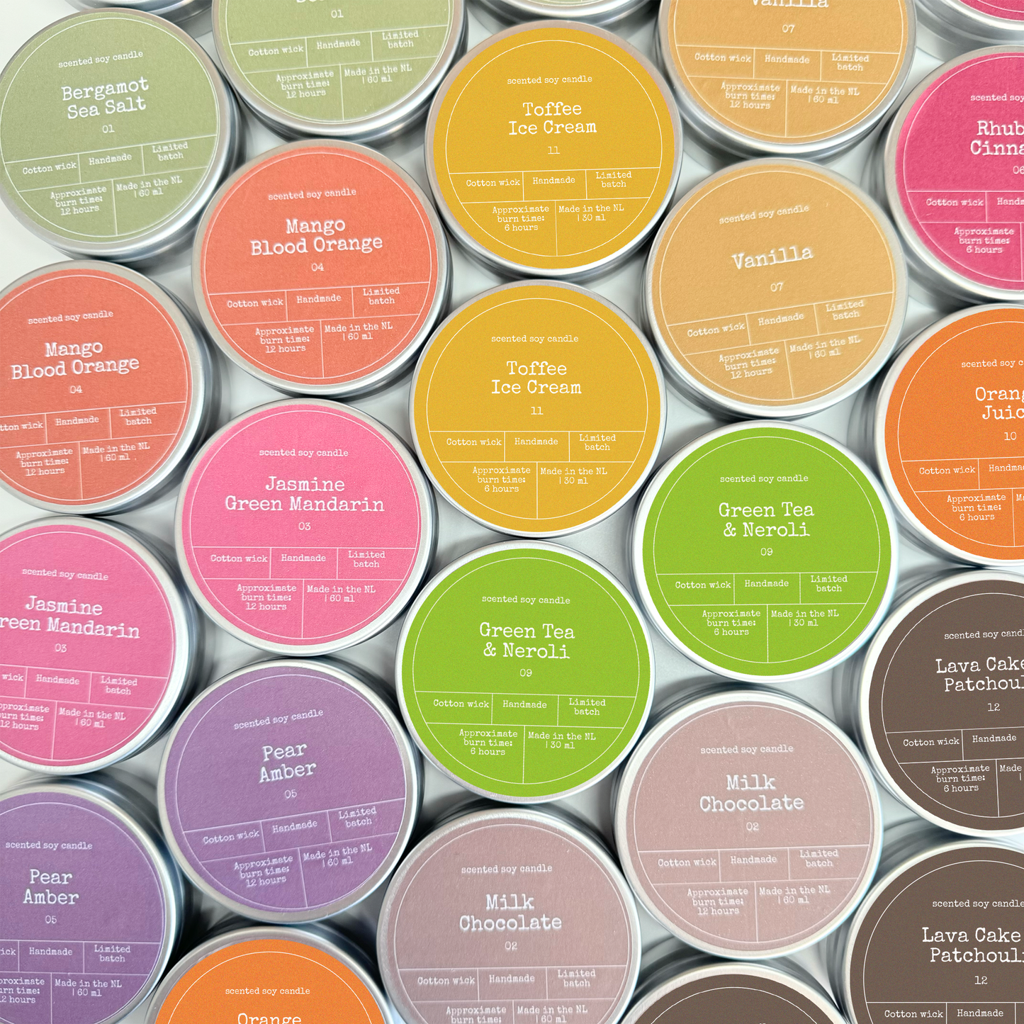 SOY WAX SCENTED CANDLE | Lava Cake & Patchouli: Small