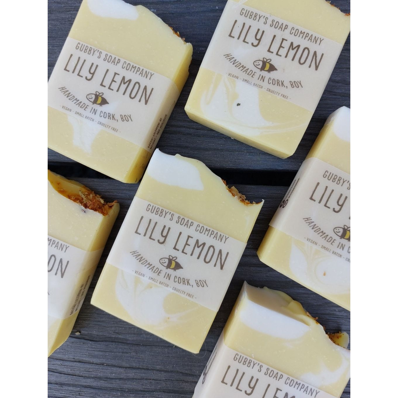 Handmade Vegan Soap - Lily Lemon