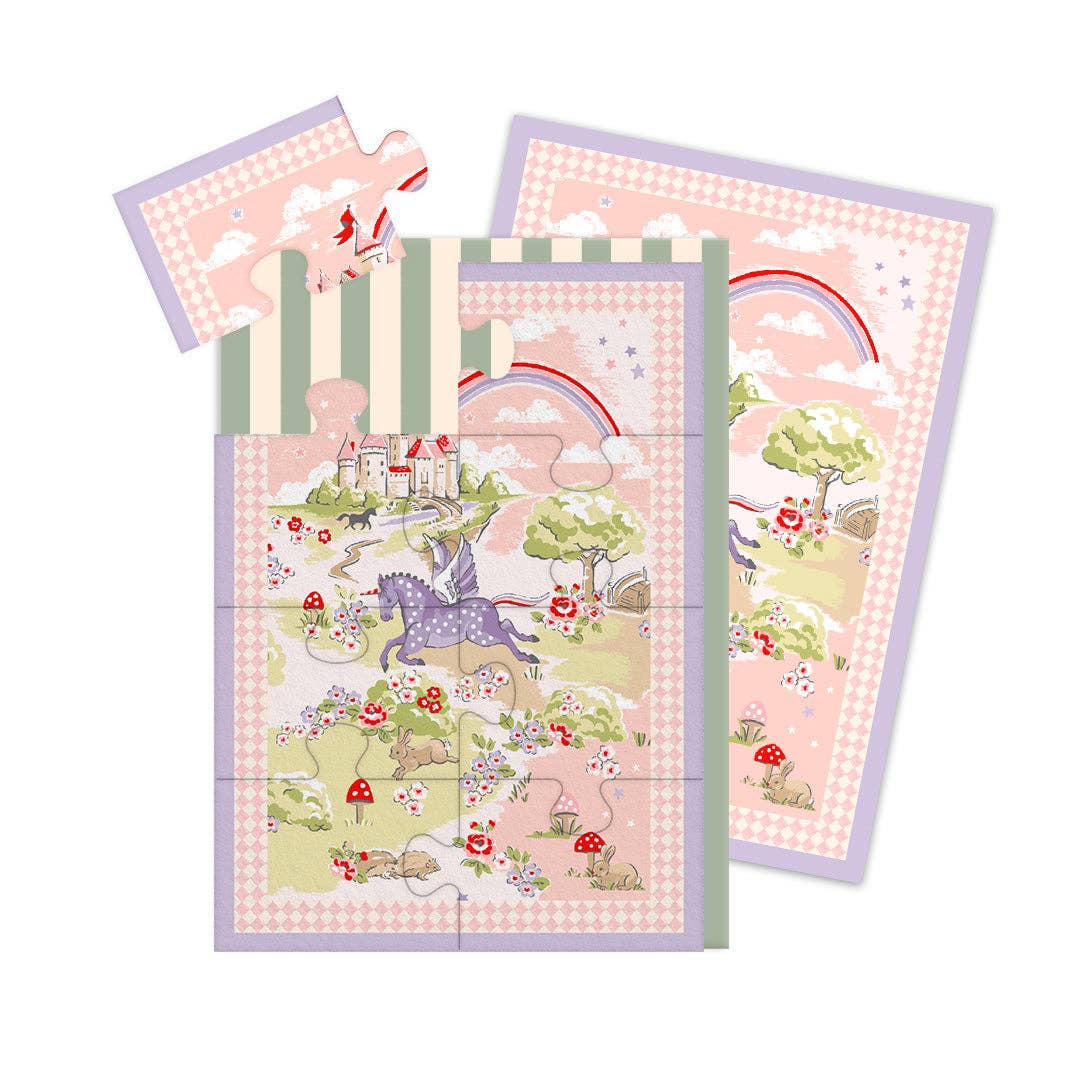 Unicorn World Jigsaw Greeting Card (A6) (12959)