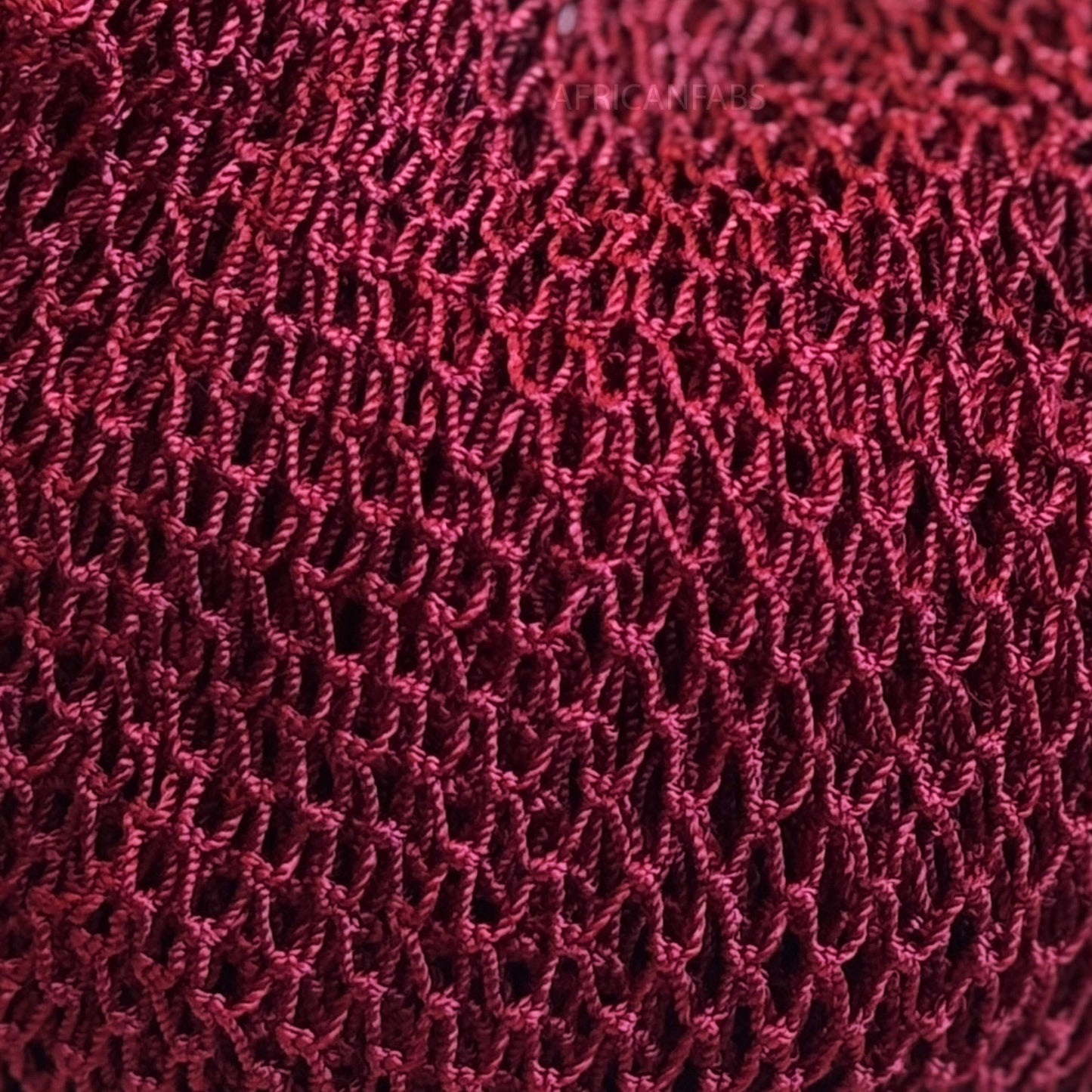 African net sponge / Sapo sponge - Burgundy red