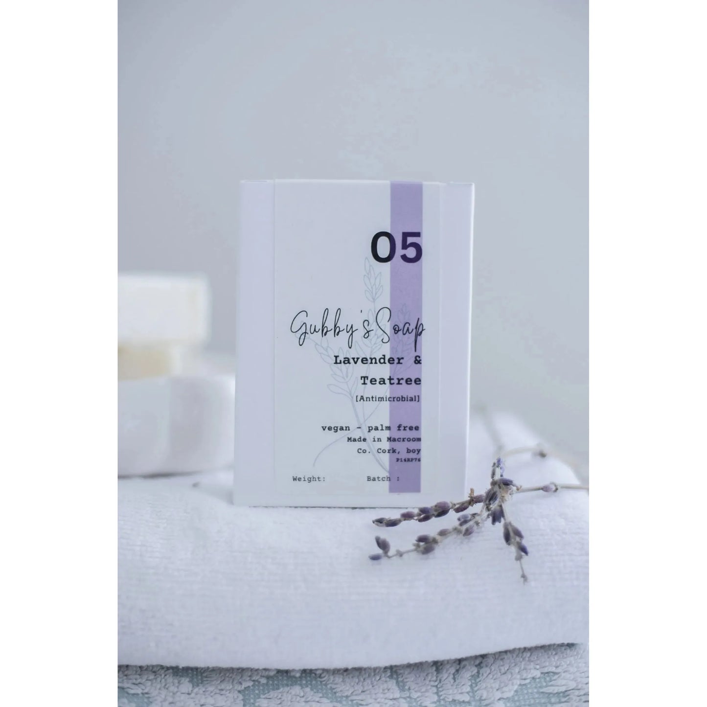 Handmade Vegan Soap - Palm Free - 05 - Lavender & Teatree