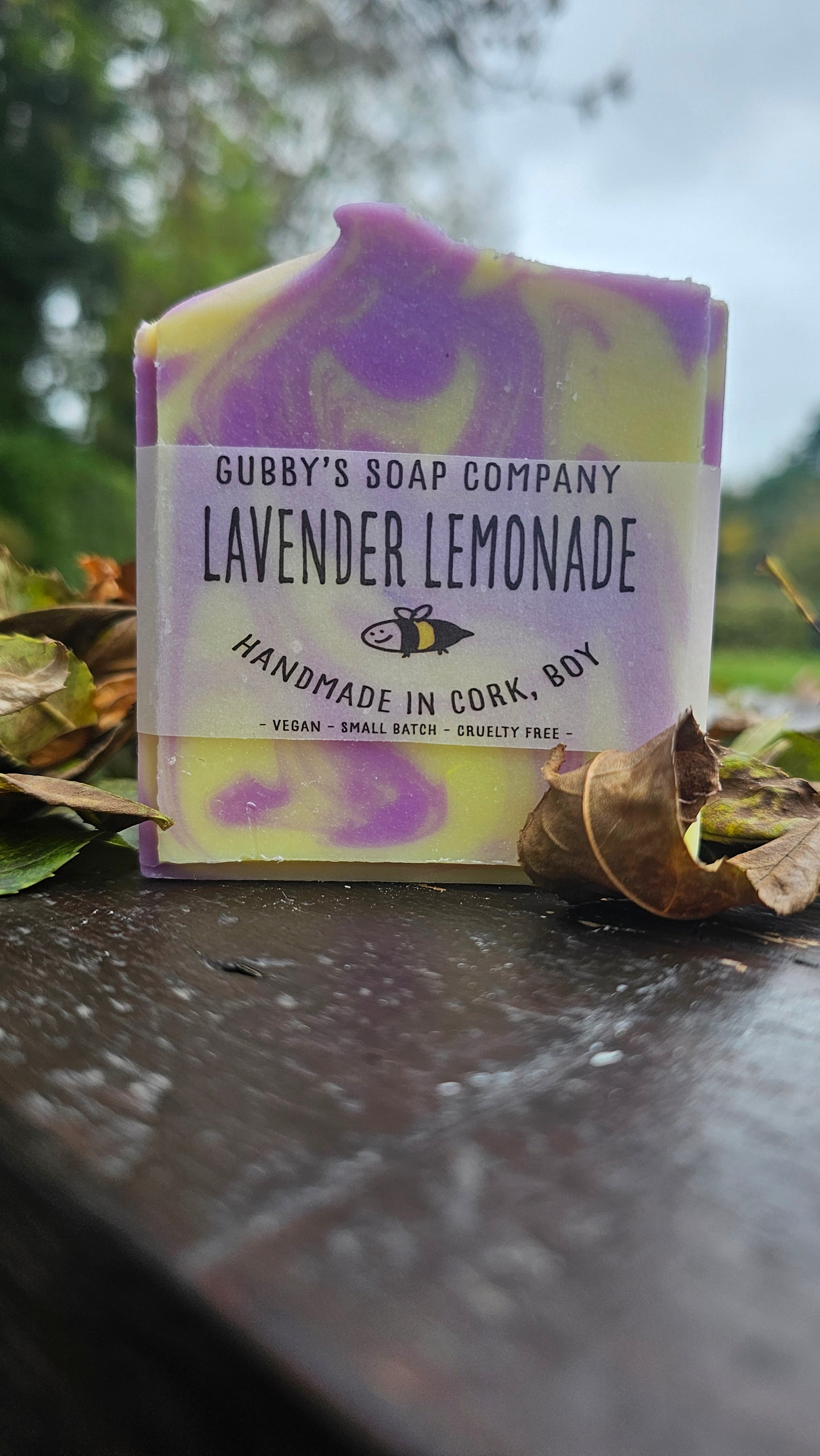Handmade Vegan Soap - Lavender Lemonade