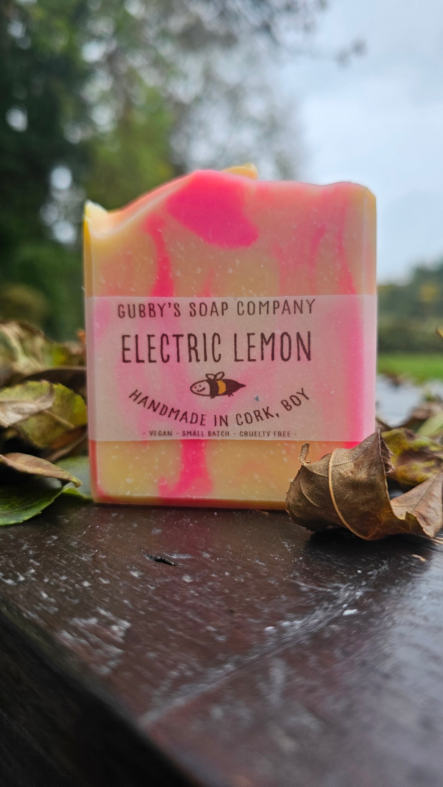 Handmade Vegan Soap - Electric Lemon