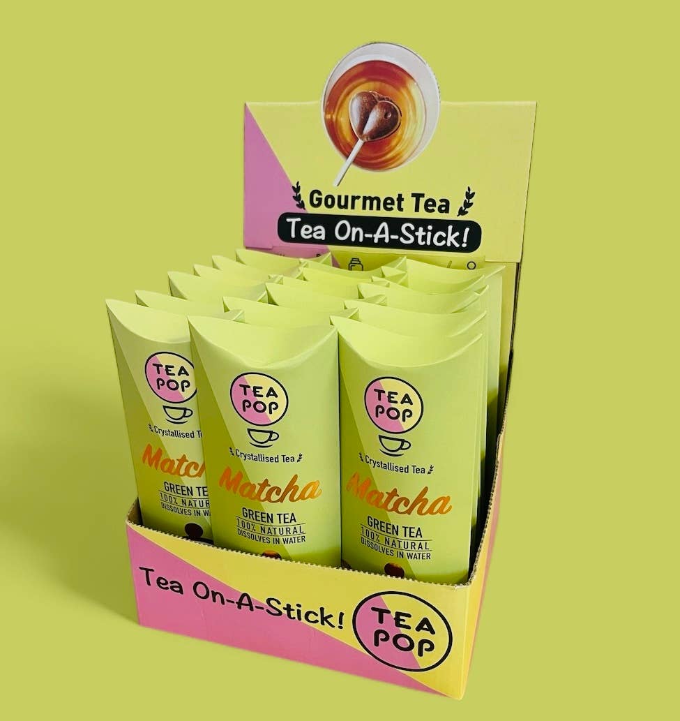 Matcha Gourmet TEA on-a-stick!