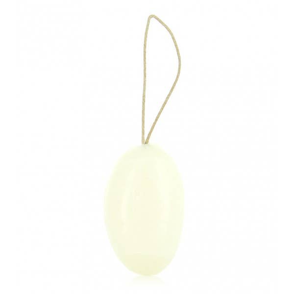 Tea tree pebble-shaped soap with rope 155g (large)