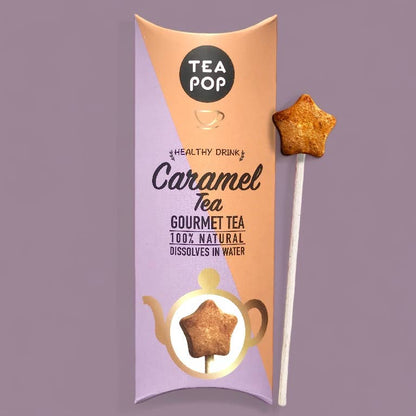 Crispy Caramel TEA on-a-stick!