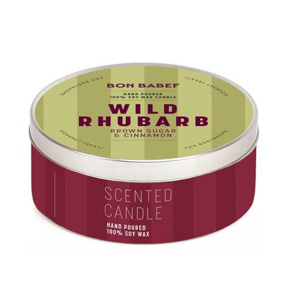 Scented Candle Wild Rubarb: Small - 75g