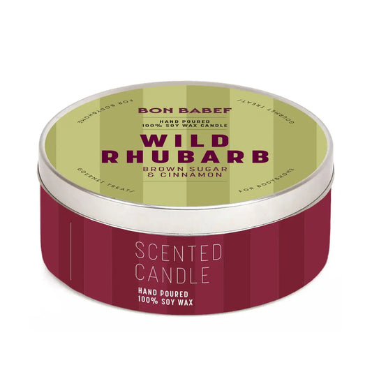 Scented Candle Wild Rubarb: Small - 75g