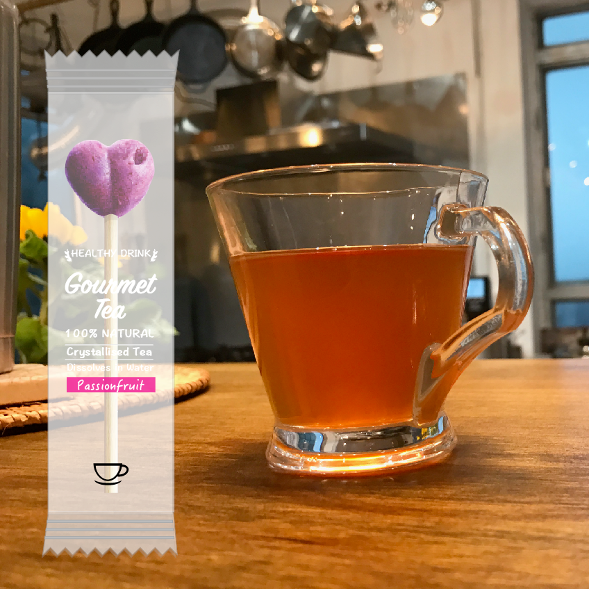 Passion Fruit Punch TEA on-a-stick!
