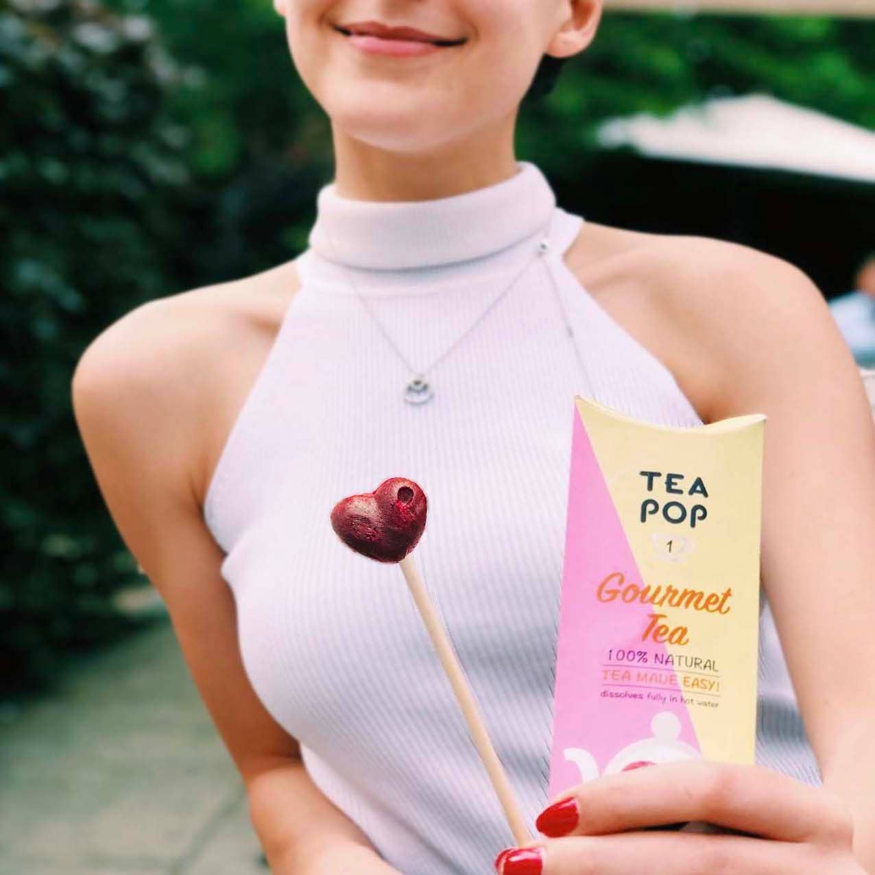 AppleBerry Gourmet TEA on-a-stick!