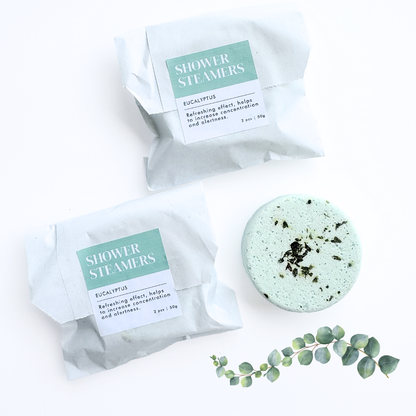 Shower Steamer Eucalyptus  55g (Individually packaged)