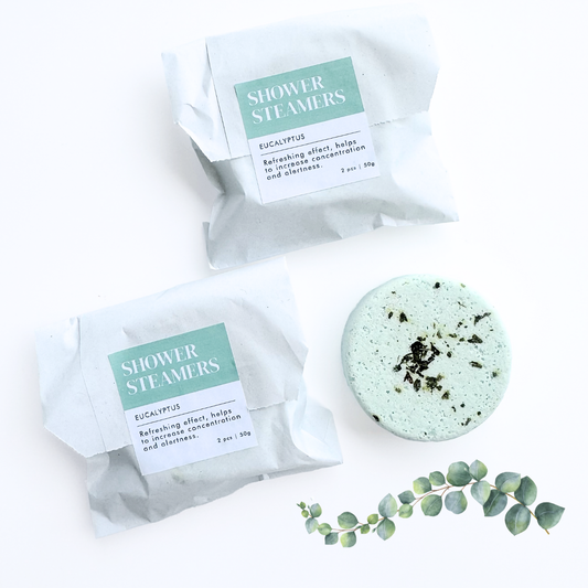 Shower Steamer Eucalyptus  55g (Individually packaged)