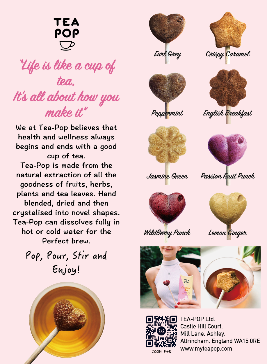 AppleBerry Gourmet TEA on-a-stick!