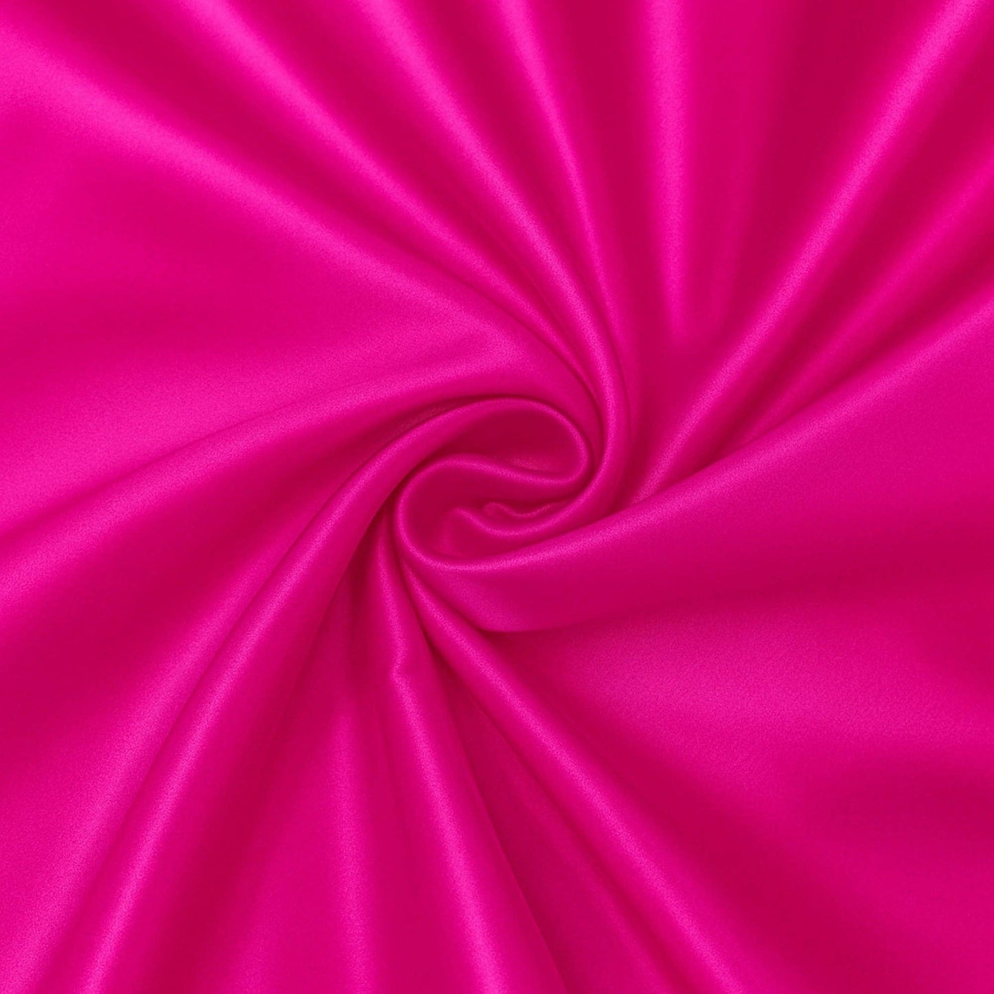 Satin pillow case Fuchsia 60 x 70 cm pillow size - Silky satin pillowcase / cushion cover