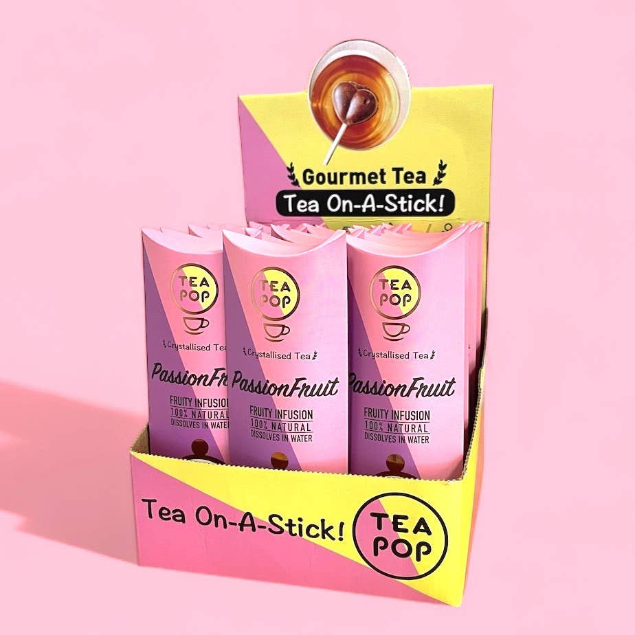 Passion Fruit Punch TEA on-a-stick!
