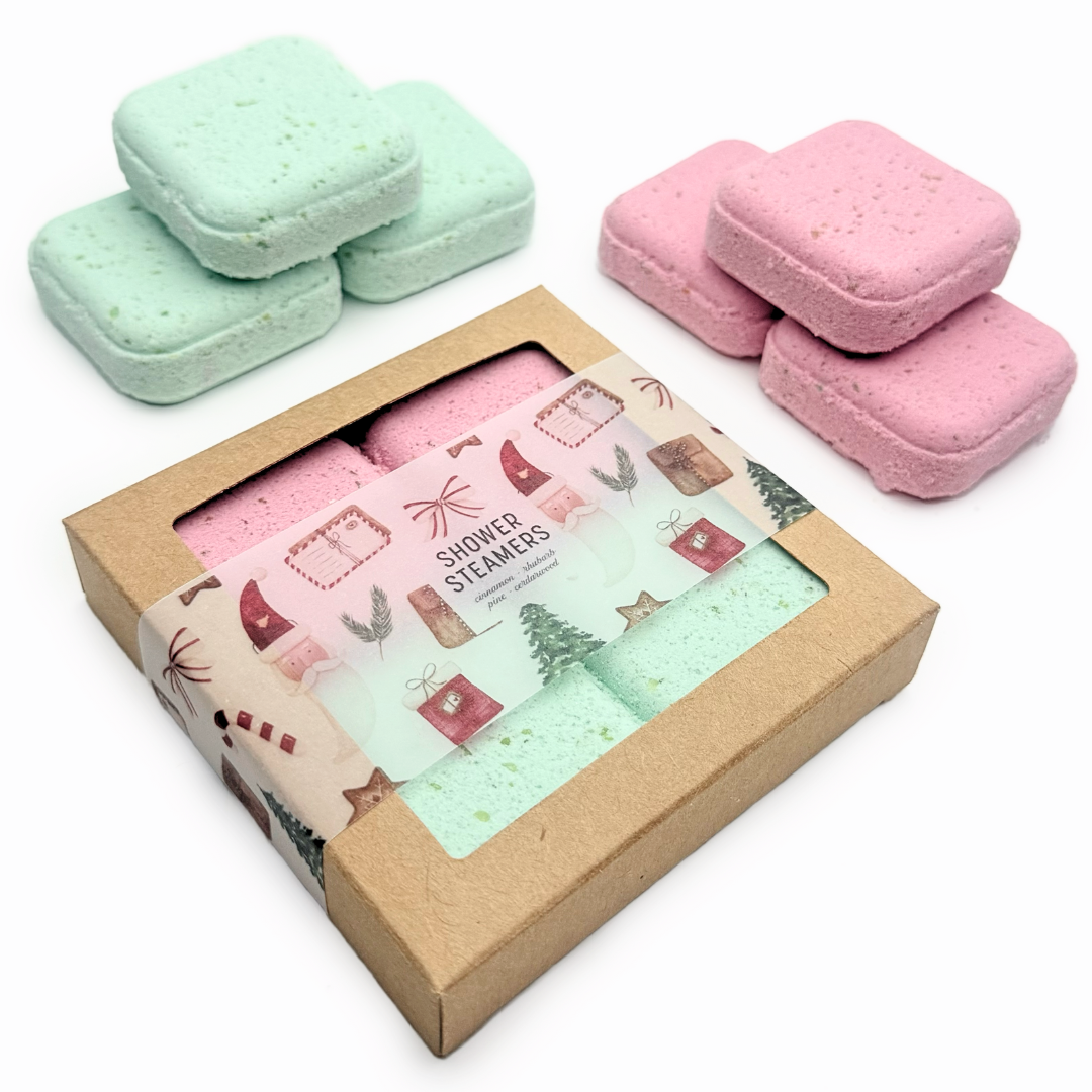 CHRISTMAS SHOWER STEAMERS | GIFT PACK 4PCS |