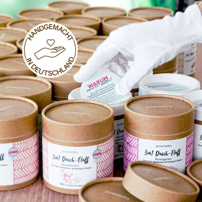 3in1 shower fluff 'vanilla'