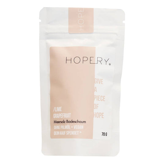 /Sea Salt Bath Foam - small - 70g - Lime & Grapefruit
