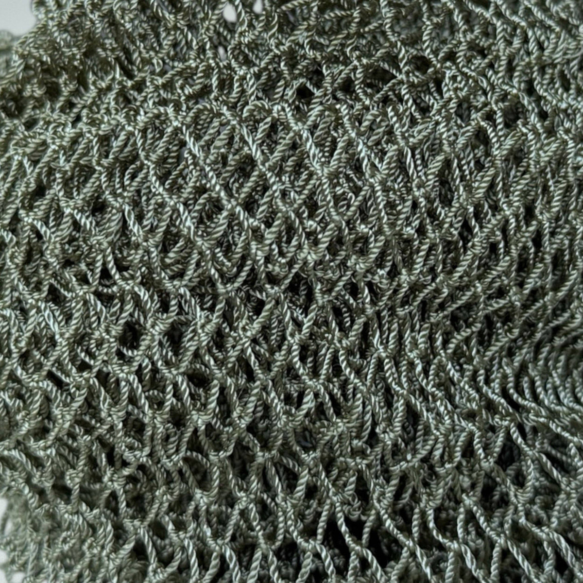African net sponge / African exfoliating net / Sapo sponge - Olive green