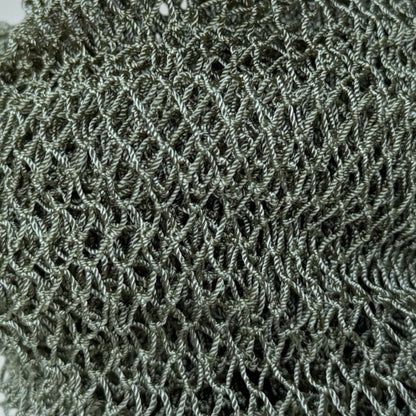 African net sponge / African exfoliating net / Sapo sponge - Olive green