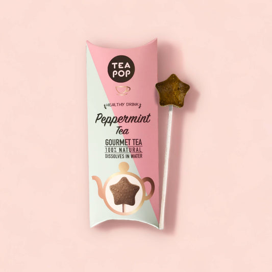 Peppermint Gourmet TEA on-a-stick!
