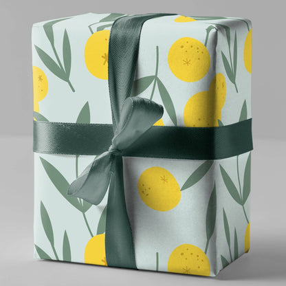 Gift wrapping paper - Lemons - No. 233