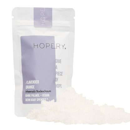 /Sea Salt Bath Foam - small - 70g Lavender Orange