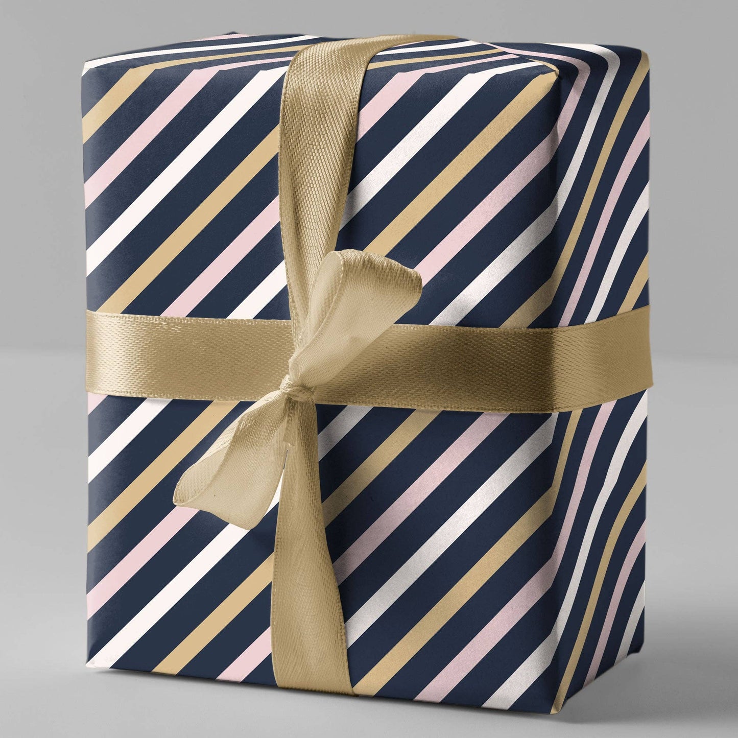 Gift wrapping paper - 3-color stripes - No. 237