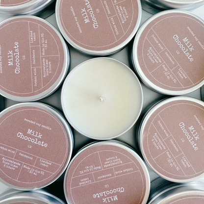 SOY WAX SCENTED CANDLE | MILK CHOCOLATE: Small