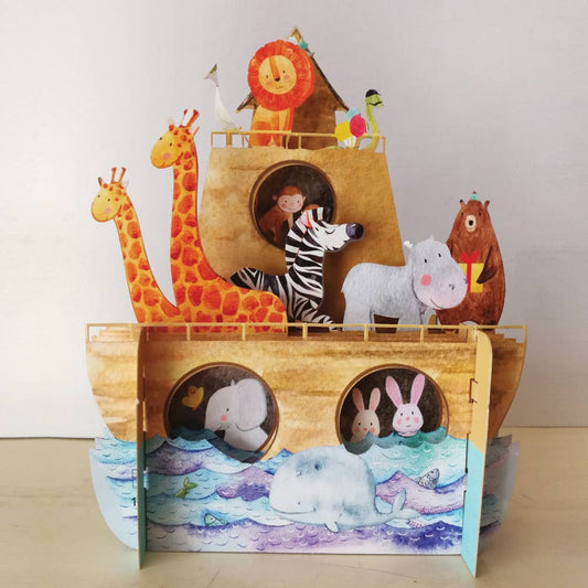 Children's pop up card - Arc (includes envelope)