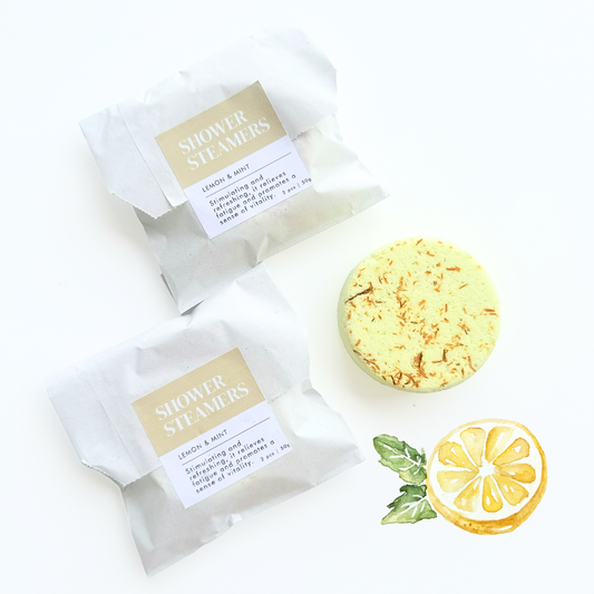 Shower Steamer Peppermint 55g (Individually packaged)
