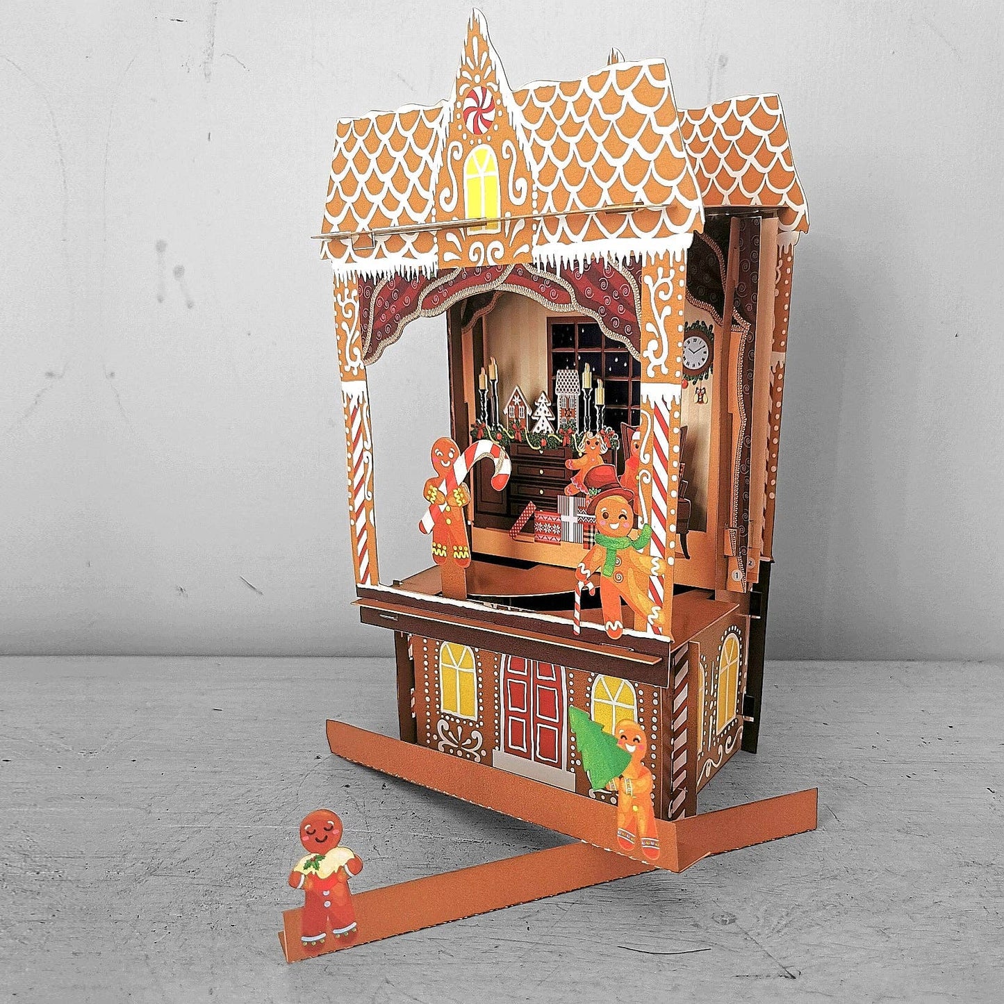 Ginger Bread Greeting card - Pop Up Theatre (includes envelope)