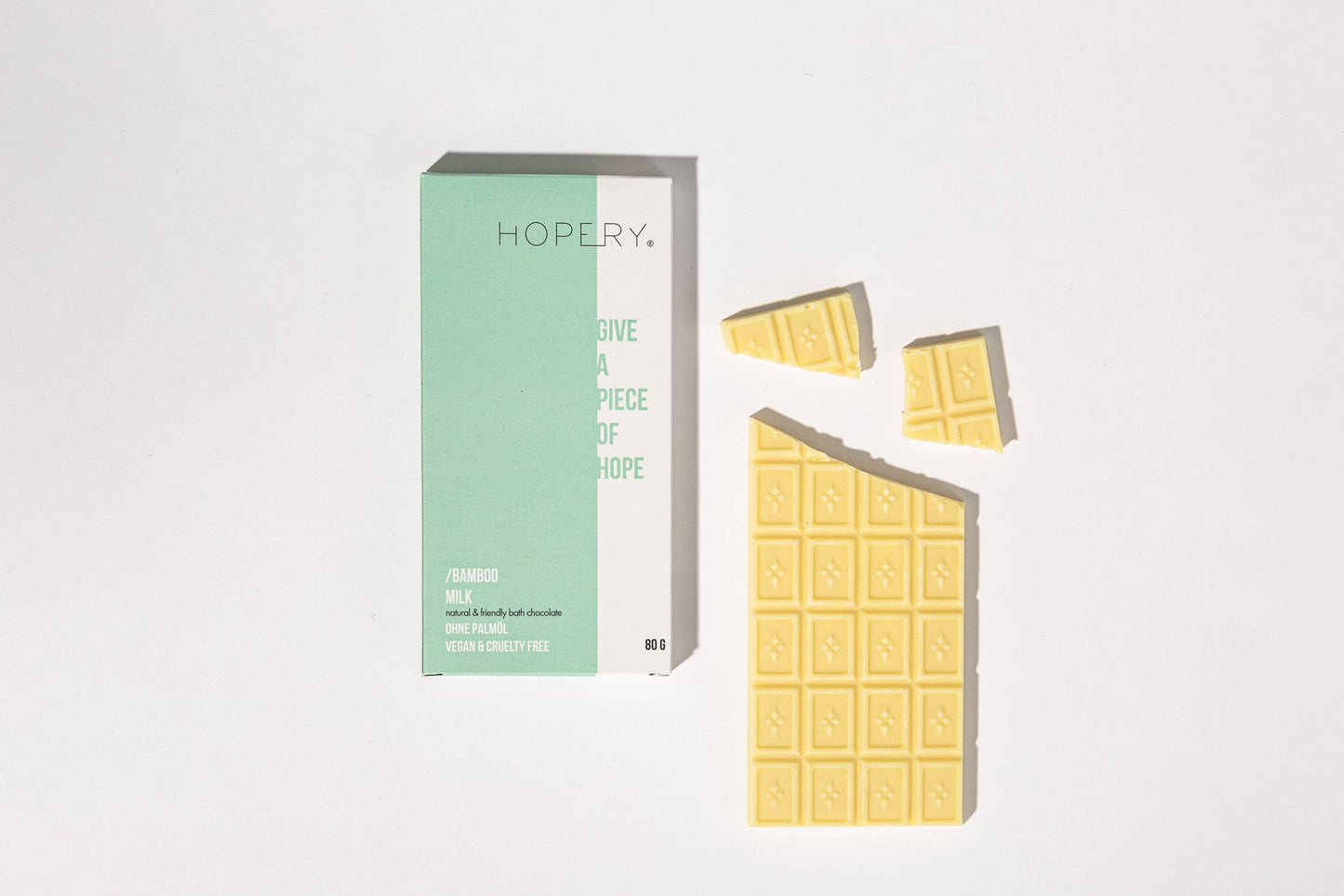 /Bath Chocolate - 80g - Lime & Grapefruit - Bamboo Milk