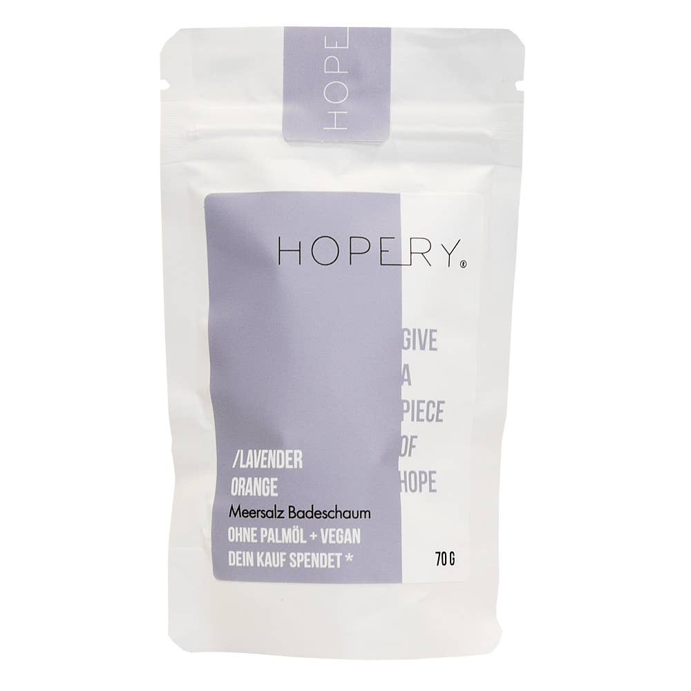 /Sea Salt Bath Foam - small - 70g Lavender Orange
