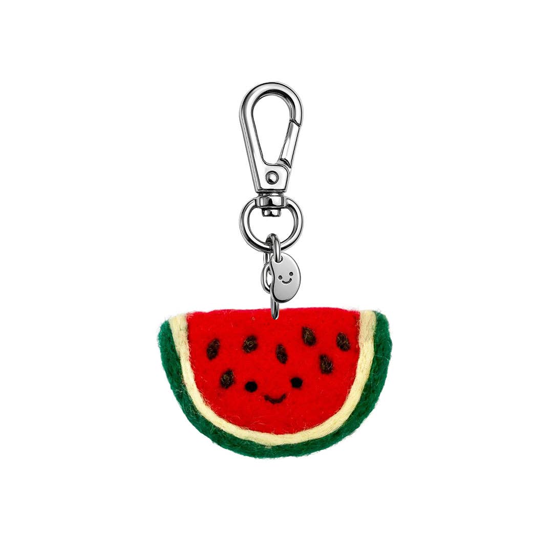 Silly Beans - Wendy The Watermelon Felt Keychain