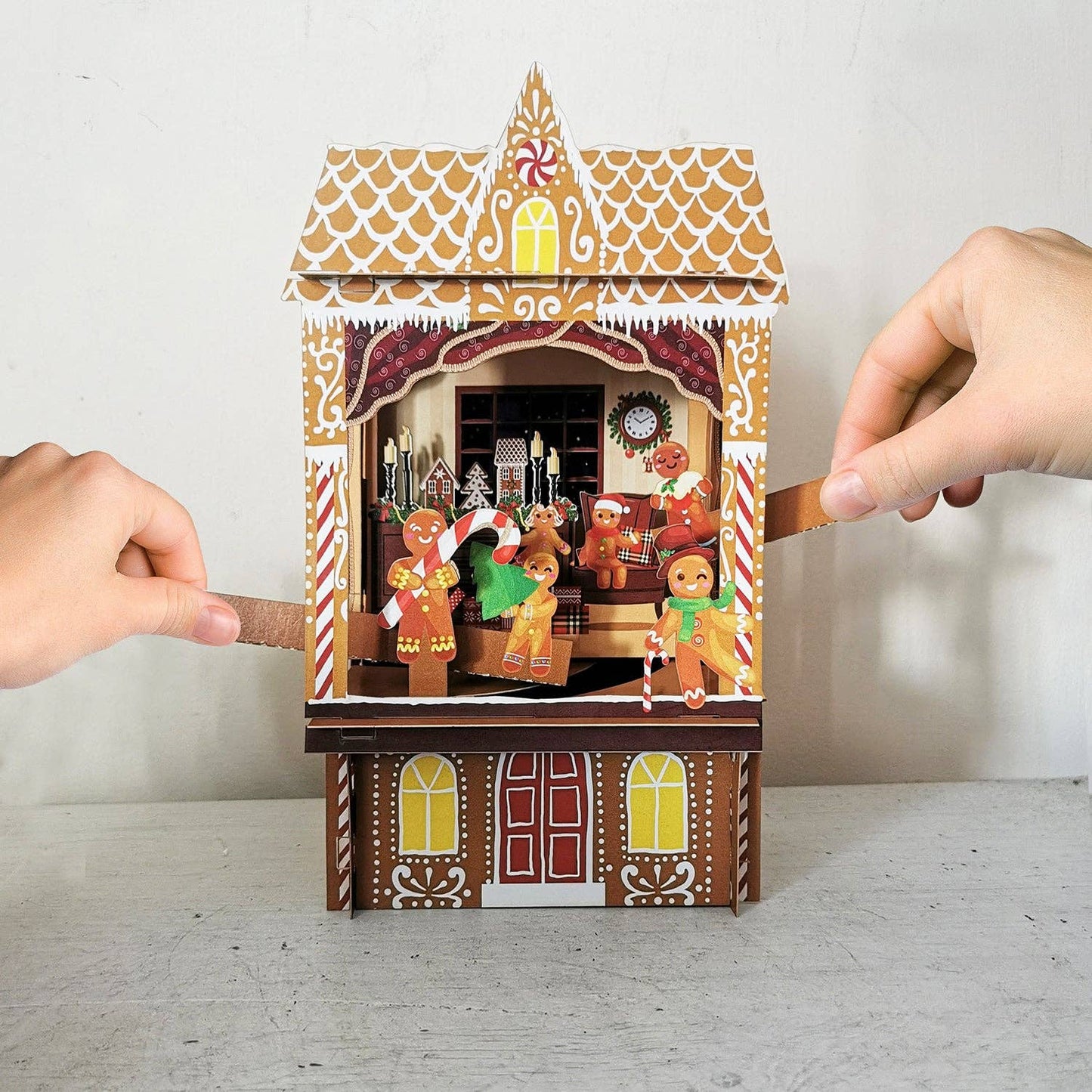 Ginger Bread Greeting card - Pop Up Theatre (includes envelope)