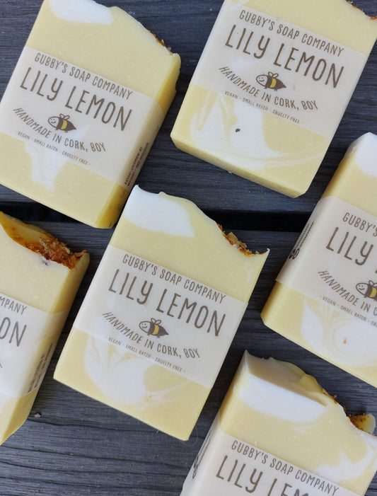 Handmade Vegan Soap - Lily Lemon