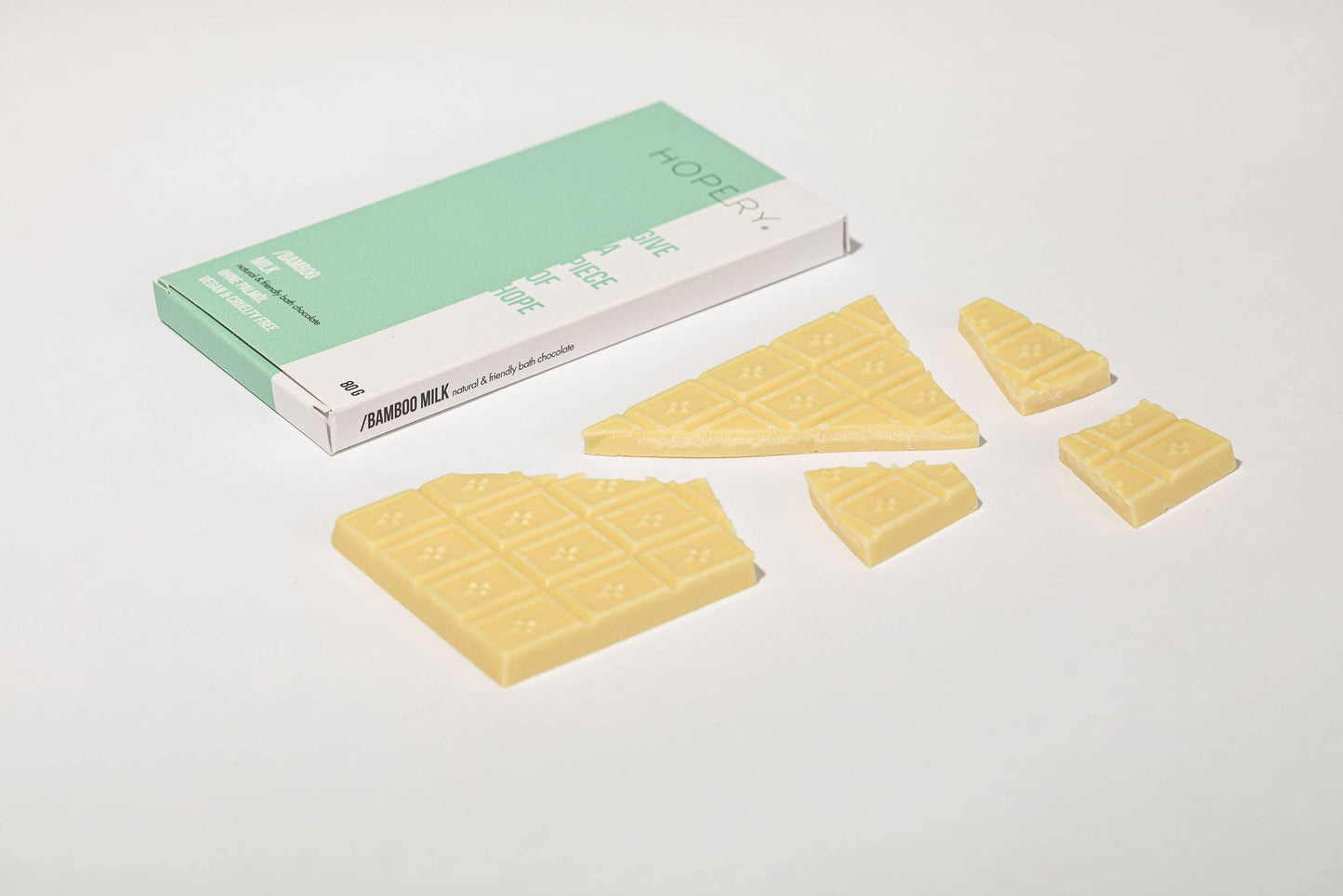 /Bath Chocolate - 80g - Lime & Grapefruit - Bamboo Milk