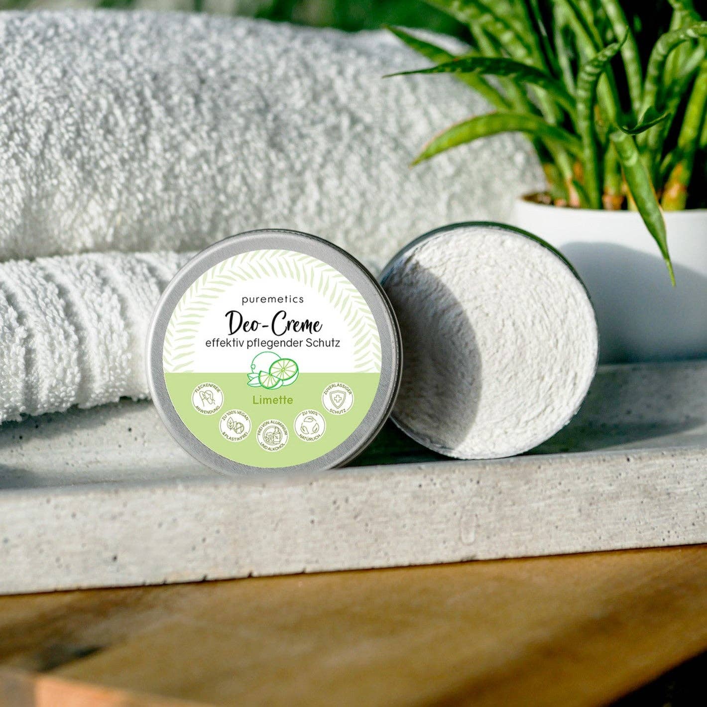 'Lime' deodorant cream