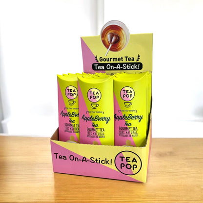 AppleBerry Gourmet TEA on-a-stick!