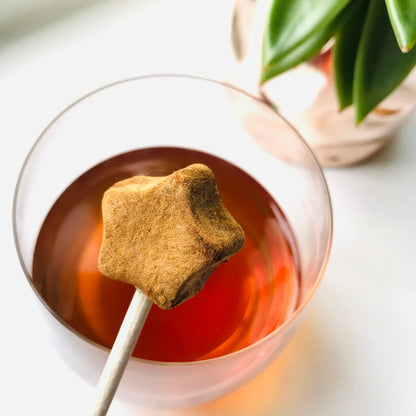 Crispy Caramel TEA on-a-stick!