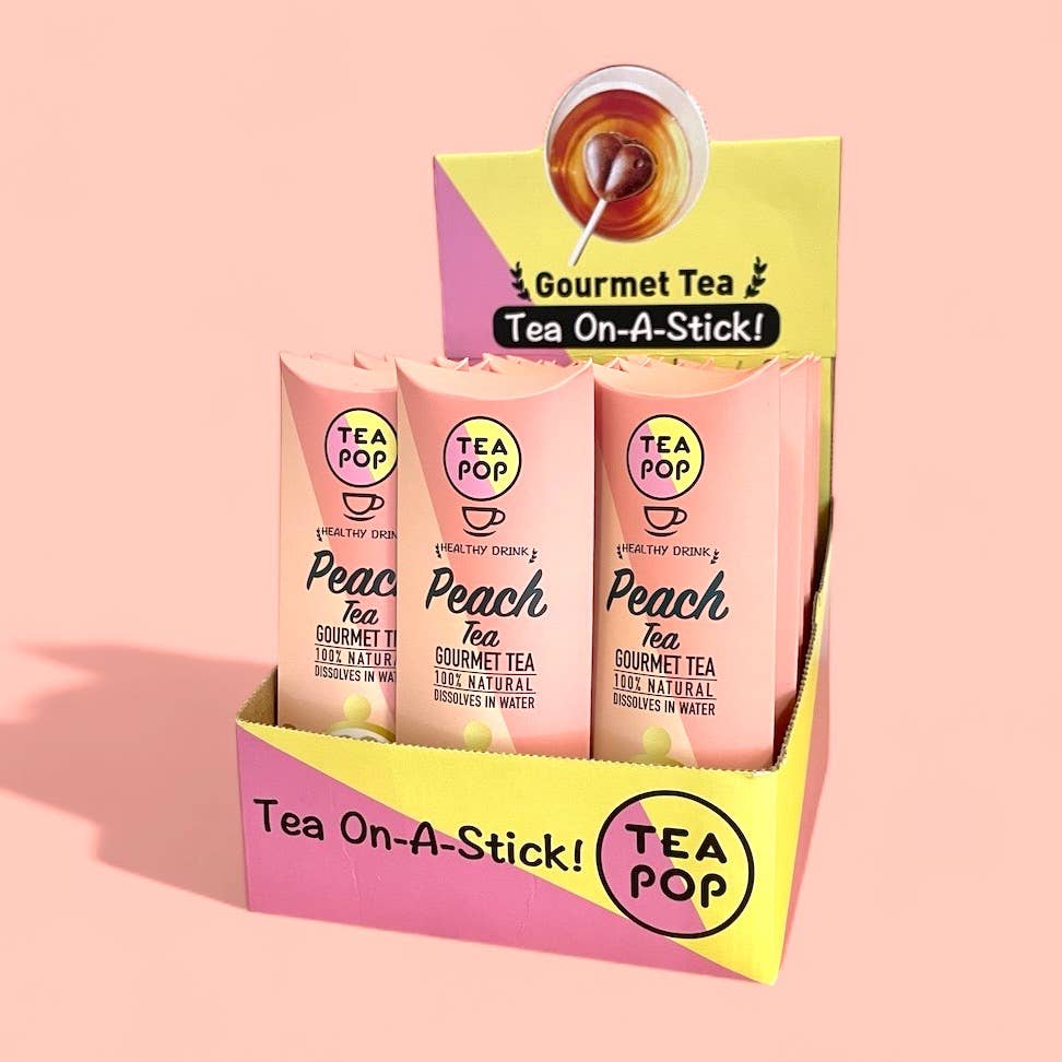 Peach TEA on-a-stick! Gourmet Tea