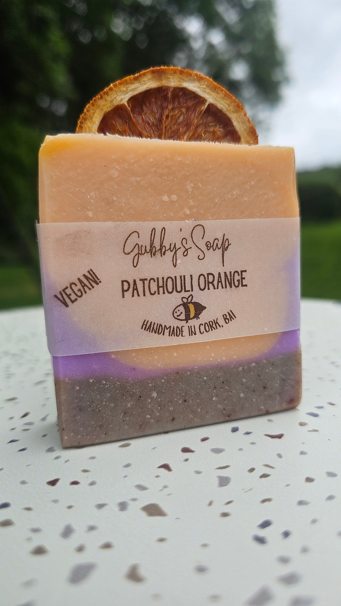 Handmade Vegan Soap - Orange, Lavender & Patchouli
