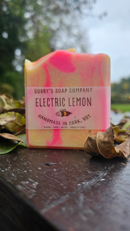 Handmade Vegan Soap - Electric Lemon