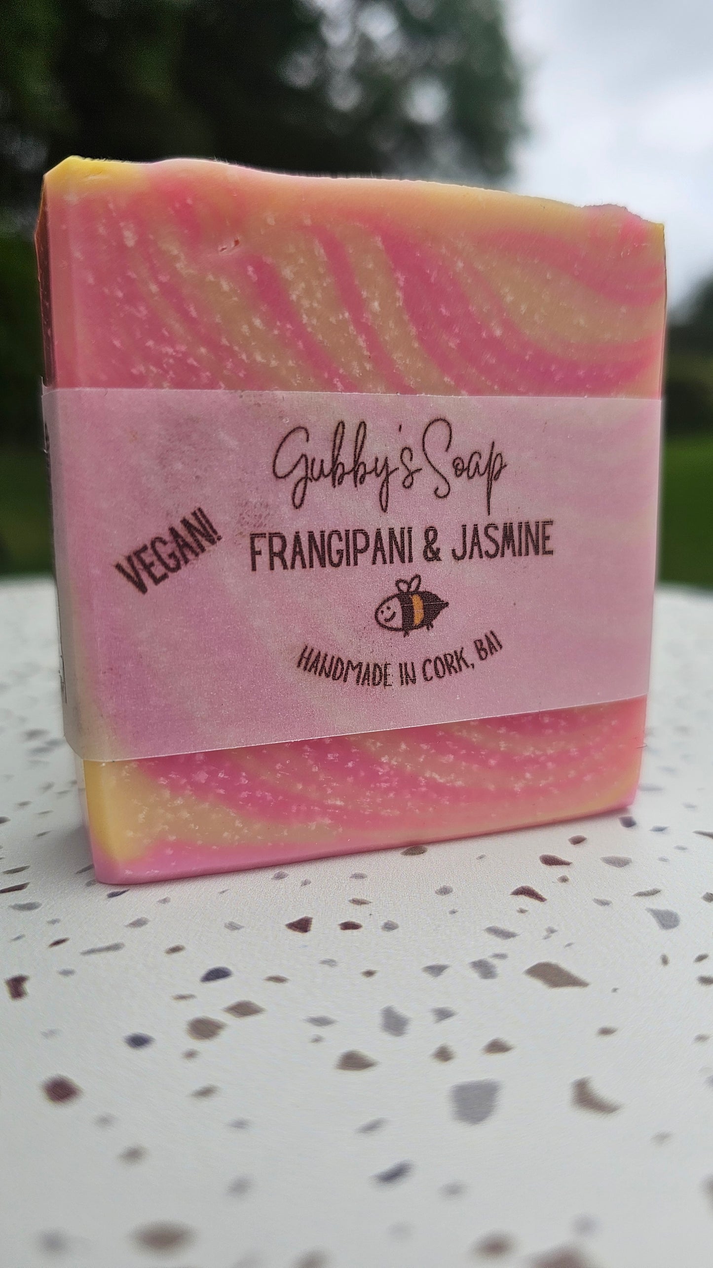 Handmade Vegan Soap - Frangipani and Jasmine
