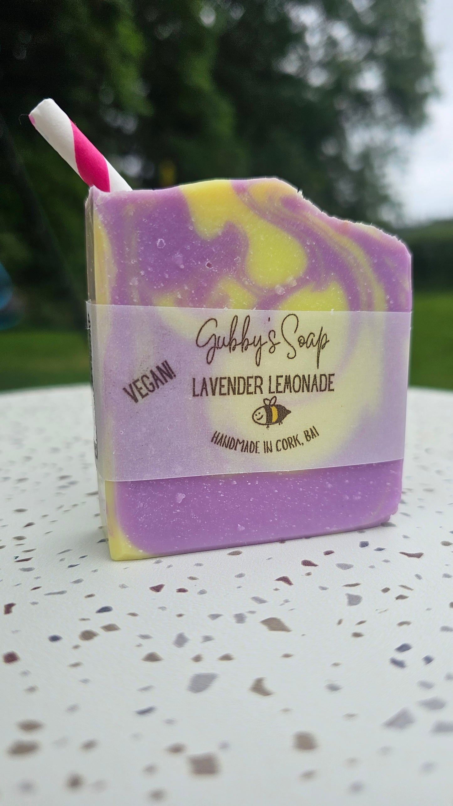 Handmade Vegan Soap - Lavender Lemonade