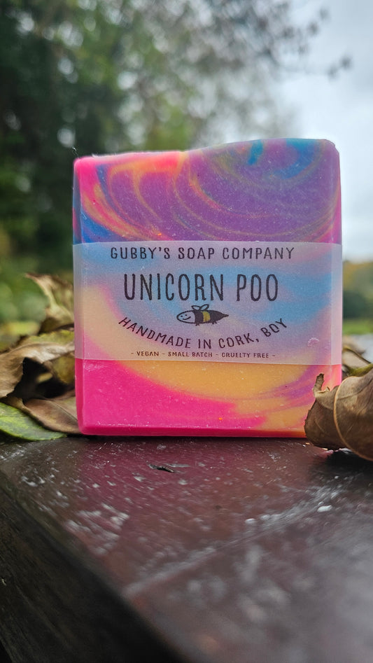 Handmade Vegan Soap - Unicorn Poo